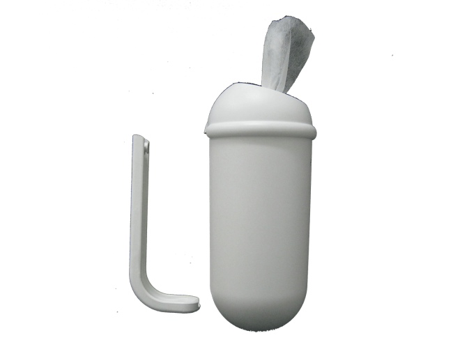Wall-Mounted Wet Wipe Dispenser - for Disinfectant Wipe Rolls – Zebra  Essentials