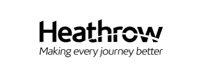 Heathrow Airport logo in black
