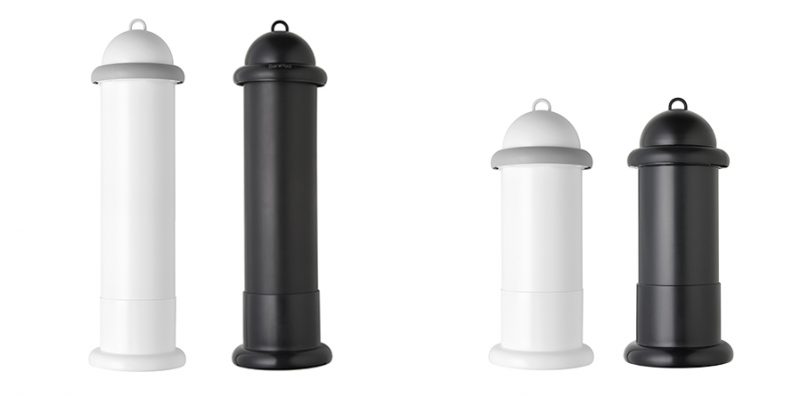 The range of Pod Classic Manual units in Pod Stands - both black and white