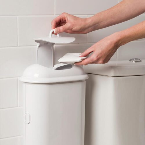 Pod Petite Manual sanitary disposal bin